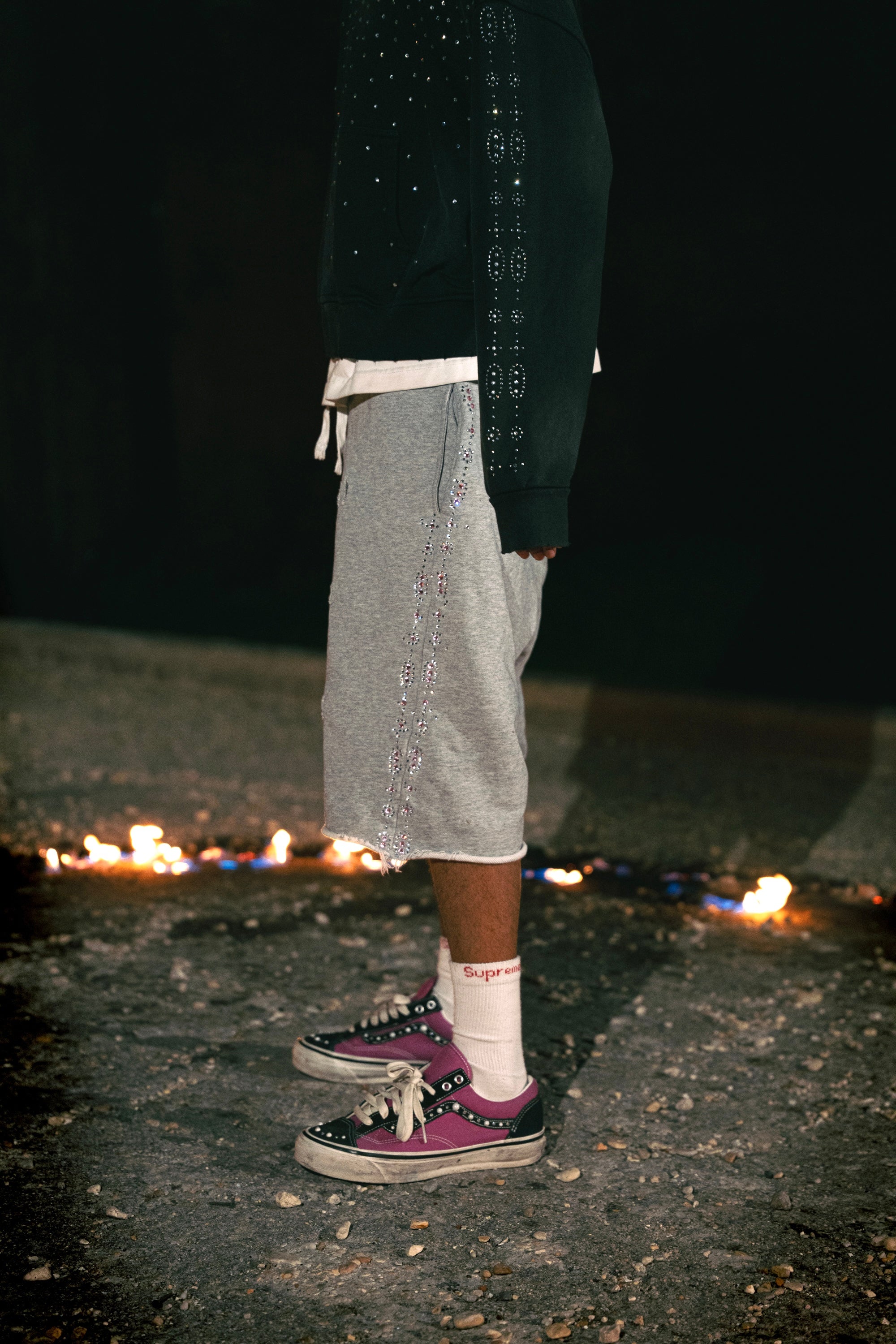 Crystal Sweatshorts