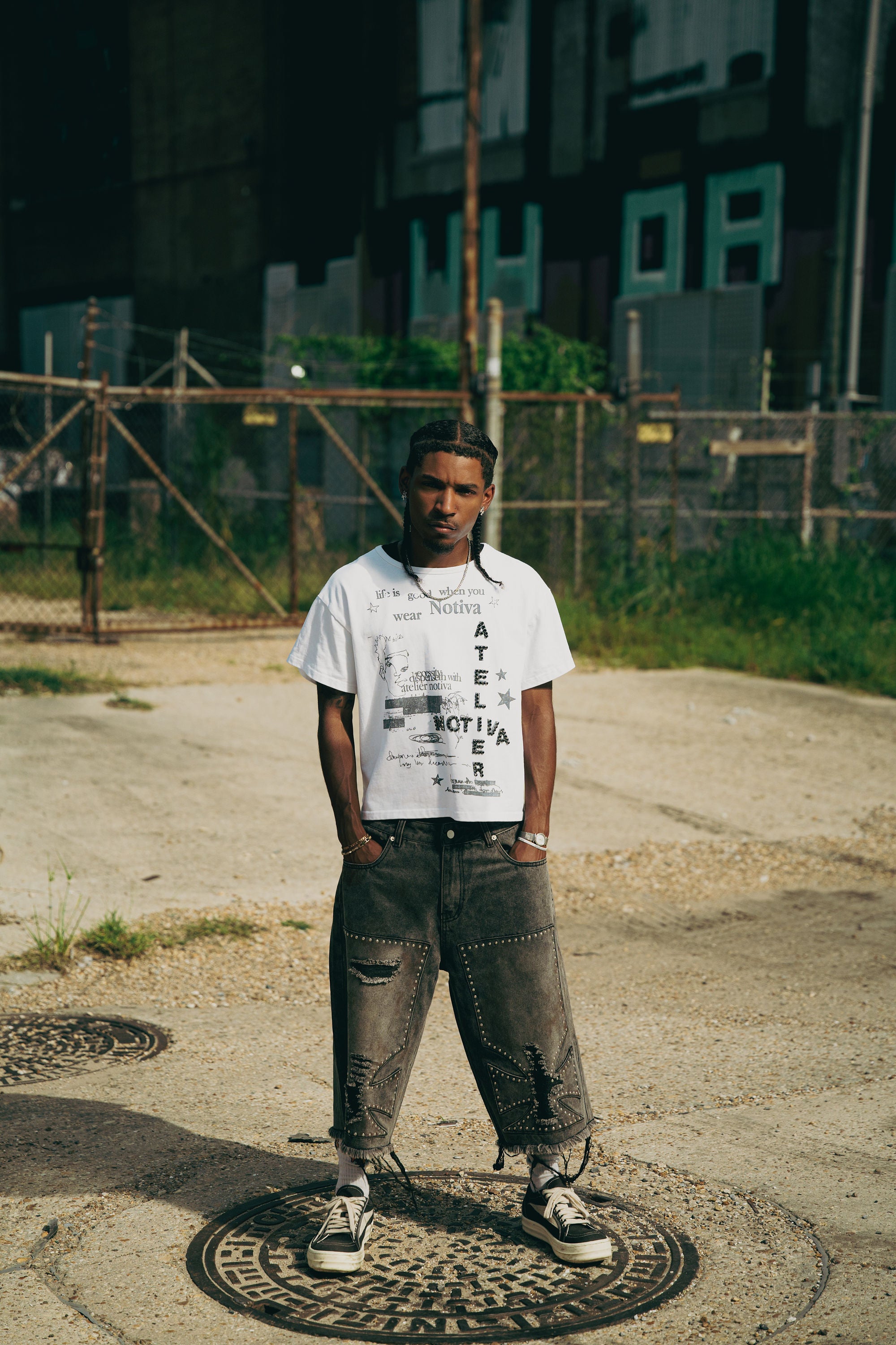 Industrial Denim Jorts
