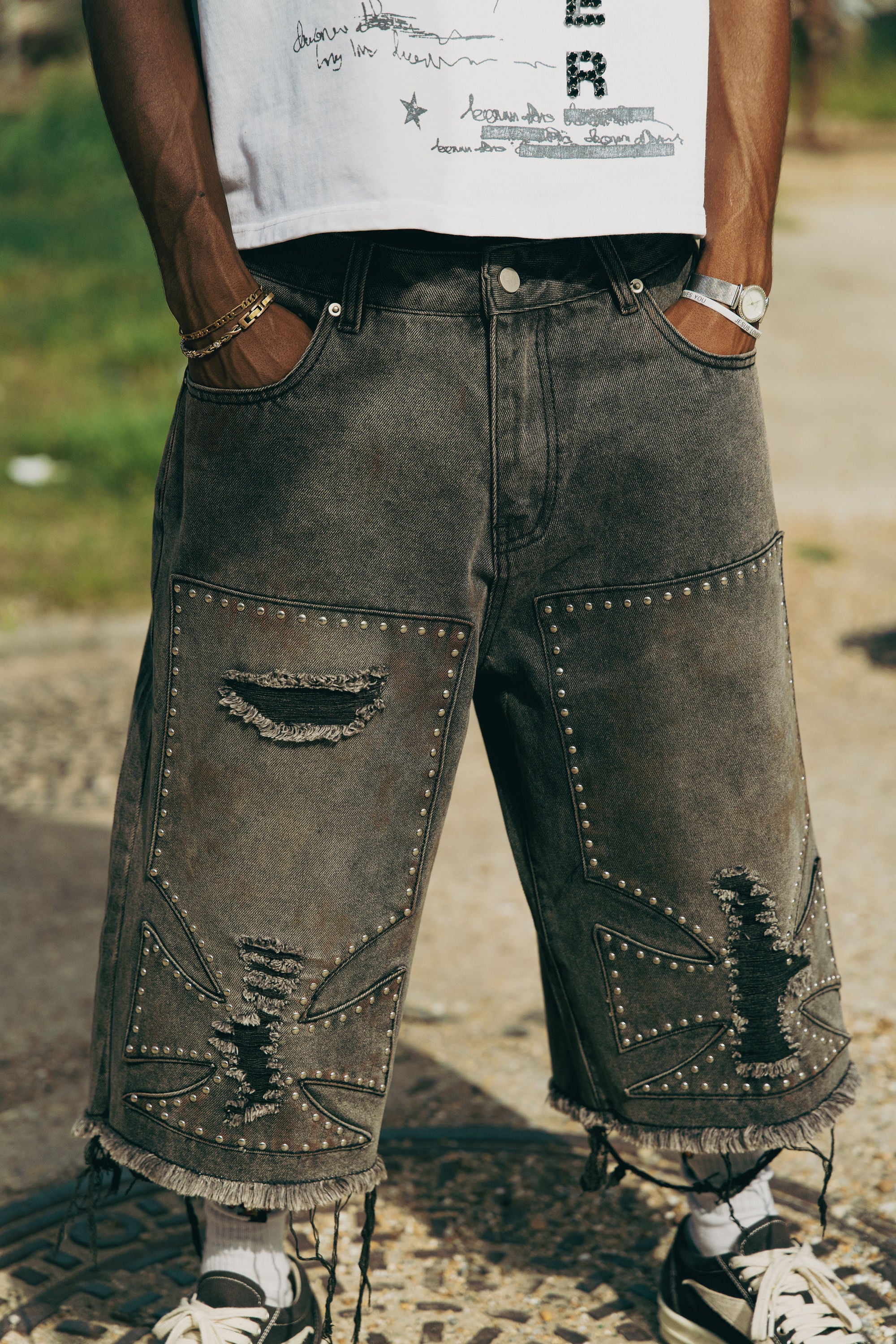 Industrial Denim Jorts